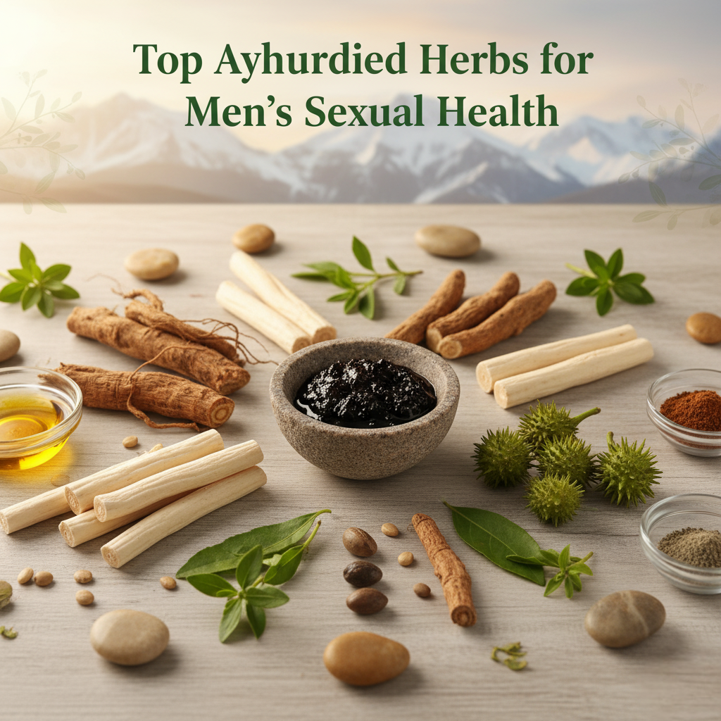 Top Ayurvedic Herbs for Men’s Sexual Health