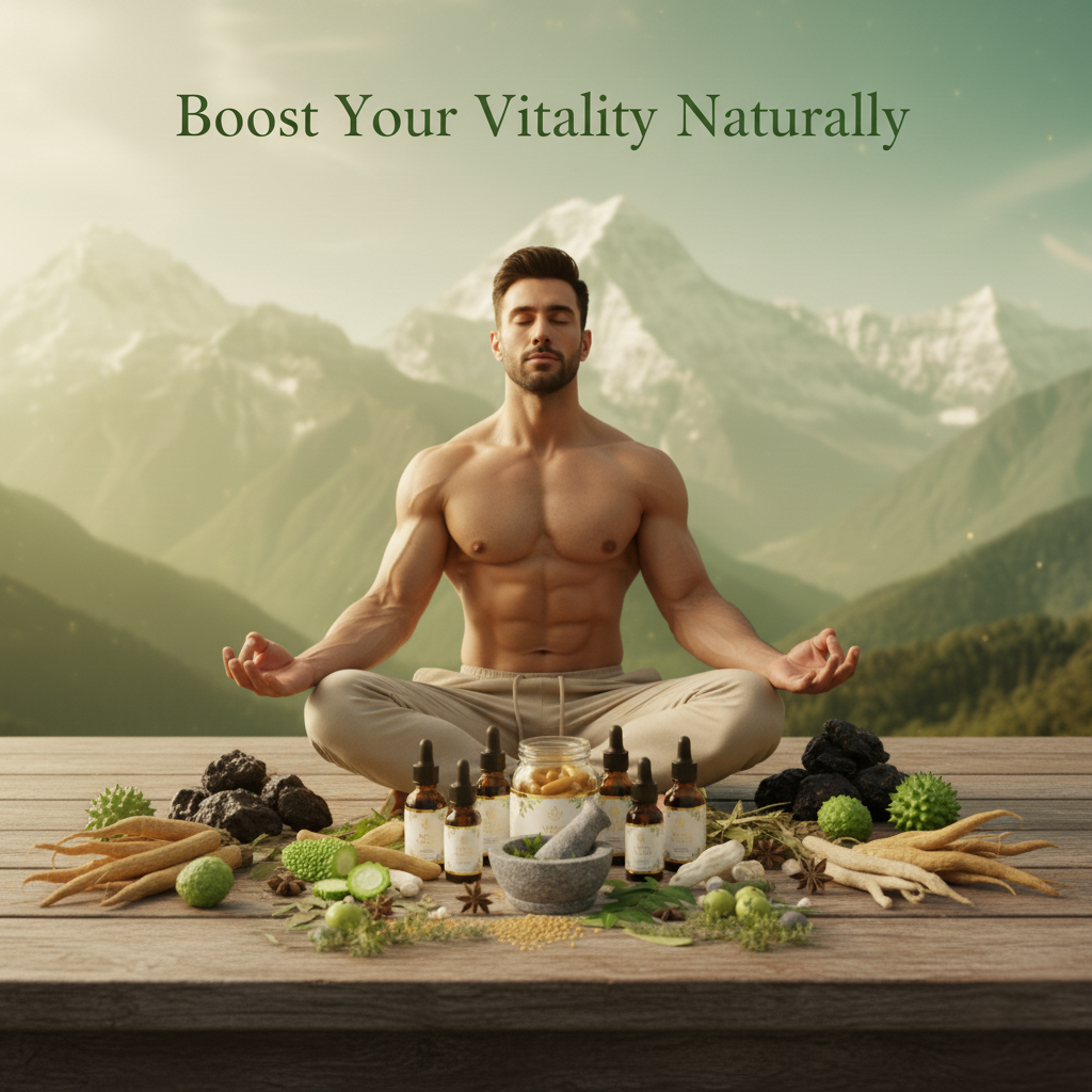 Natural Ways to Boost Male Vitality with Ayurveda